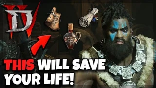 [DIABLO 4] This Will Save Your Life - Must Have Consumables That Will Save Your Character!