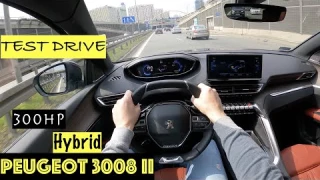 NEW 2021 Peugeot 3008 GT 1.6 HYBRID4 300HP AWD | POV TEST DRIVE | 0-100 ACCELERATION by #GearUp
