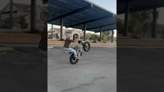 How to wheelie a super73