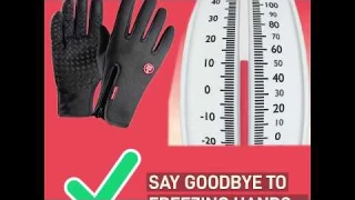 Unisex Ultimate Waterproof & Windproof Thermal Gloves
