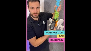 Massage Gun For Muscle Soreness #Back Pain #Shorts