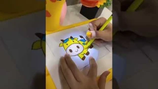 Smart Projector Painting Table with Music and Light - Educational Toys for Kids | #toysrapid #shorts