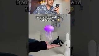 Floating Lamp 🤯 Is it real? Jelly Fish Lamp | Honest reviews Episode 4 #coolgadgets #tech