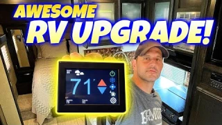 The Best RV Upgrade: The Micro Air EZ Touch RV Thermostat Installation