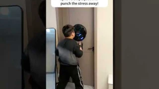 Punch Out Stress! Bluetooth Music Boxing Machine for Both Kids & Adults