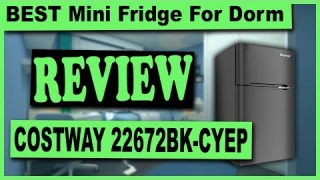 COSTWAY 22672BK-CYEP Mini Fridge For Dorm Review - Best Mini Fridge For Dorm 2020