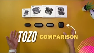 COMPARING Amazon Best Selling Bluetooth Headphones - TOZO A1 vs TOZO T6 vs TOZO T10 vs TOZO T12
