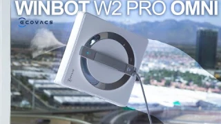 A Window-Cleaning Robot! ECOVACS WINBOT W2 PRO OMNI Review
