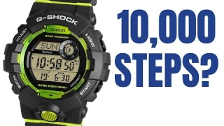 Casio G-Shock GBD-800 Review, Fitness Step Tracker, Bluetooth