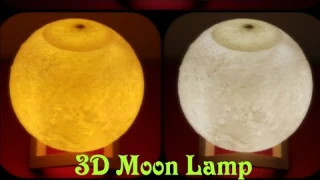 3D Moon Lamp - Review