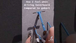 L hoverboard!! LOL!! #shorts #gokart #segwayninebot #hoverboard #cars