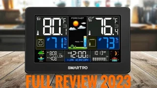 SMARTRO SC93 Wireless Weather Station Alarm Clock Full Review 2023 💯😁