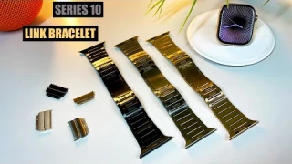 Is the 2025 Apple Watch Series 10 Link Bracelet Worth $349? Full Review showcasing all 3 colors!