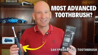 This Smart Toothbrush Has an AI Screen?! 😲 | SAKYPRORAL G5S Review
