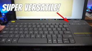 Logitech K400 Plus Wireless Touch With Easy Media Control and Built-in Touchpad Review