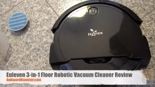 Euleven 3 in 1 Floor Robotic Vacuum Cleaner Review