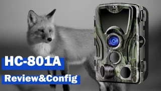 HC-801A trail camera review and configuration