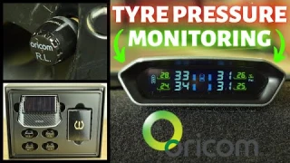 TYRE PRESSURE MONITORING SYSTEM INSTALL || Oricom TPS10-4E External TPMS || DIY Install + Review