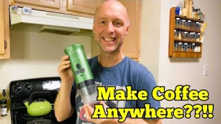 Make Espresso While Traveling and Camping - KEJECTOR Espresso Maker