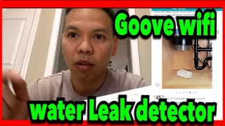 Govee WiFi Water Sensor, Smart APP Leak Alert, Wireless Water Alarm ( CC closed caption )