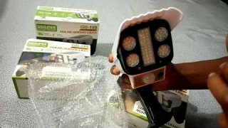 2in1 SOLAR SENSOR LIGHT -STREET LIGHT SOLAR WALL LAMP CCTV DESIGN DUMMY CAMERA