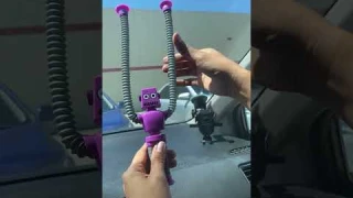 Suction cup robot 🤖 pop tubes Satisfying ASMR