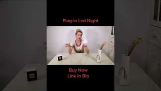 MAZ-TEK Plug in Motion Sensor Dimmable Night Light, Soft Warm White LED Nightlight with Dusk