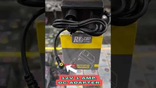 12V 1 AMP DC ADAPTER 🔋 #shorts #dc #trending #youtubeshorts #viral