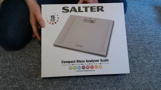 Salter Compact Glass Analyser Scale unboxing and review