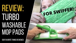 Washable Turbo Mop Pads for Swiffer - Review | 2022 Best Green Cleaning Hacks