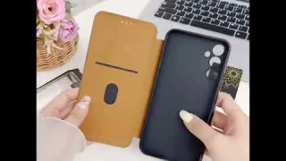 Vintage Leather Magnetic Flip Case with Card Slot | Buy Any 3 Cases At ₹1110