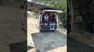 Best Mini Caravan in Maruti Eeco  #caravan #travel #travel #camping #vanlife #shorts #trendingshorts