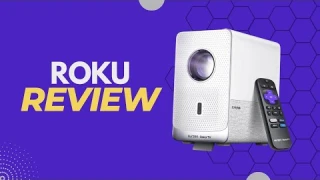 Review: Aurzen Roku TV Smart Projector with Wifi and Bluetooth, Roku Streaming Experience Built-in
