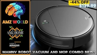 Review MAMNV Robot Vacuum and Mop Combo BR151, Amazon