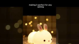 Bring a touch of magic to your home! Get your LED Rabbit Night Light today#shorts