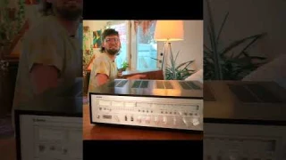 The BEST monster receiver #VintageAudio #YamahaAudio #Audiophile #MonsterReceiver