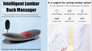I Tested This Electric Lumbar Traction Massager – Real Relief | Back Pain & Posture Fix Review