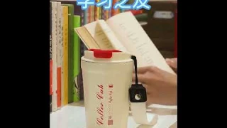 Insulated Thermos Coffee Cup 304 Stainless Steel 400ml Vacuum Tumbler Travel Seal Water Bottle Cup