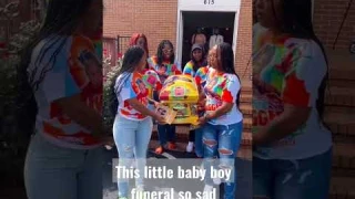 this little baby boy funeral so sad