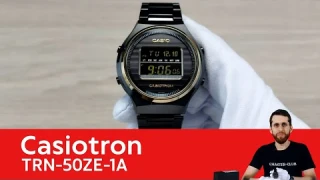 Zero to One / Casiotron / Casio TRN-50ZE-1A / Watch Review / Unboxing