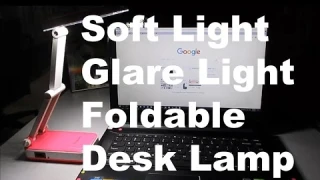 The Best Portable LED Foldable Desk Table Lamp Review -AC & Builtin Battery Operated