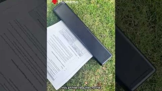 Thermal printer is a game changer!😍Phomemo M08F portable printer ✨ #phomemo #printer