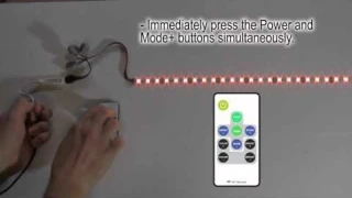 Mini RGB LED Controller with RF Remote for 5-24VDC LED Lights - EcolocityLED.com