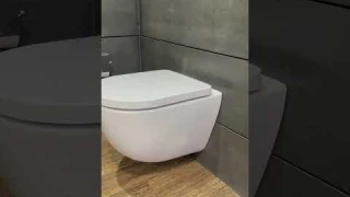 CERA WALL HANGING TOILET SEAT #bathroom #sanitaryware #toilet #shorts