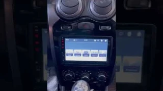 Sandero com nova multimídia H Tech 3100