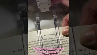 I love reading books with this LED book light clip😍✨📖 #shrot