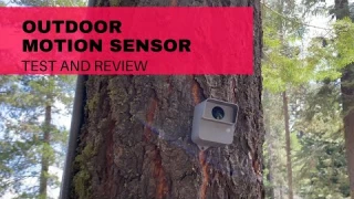 Outdoor Motion Sensor Review - Protect your Property!