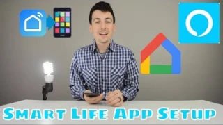 Smart Life App Setup Amazon Alexa | Smart Life App Setup Google Assistant Google Home