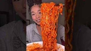 EXTRA Spicy Buldak #shorts