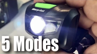 Morpilot 2 Pack 5 Modes LED Headlamp and Lantern Case review